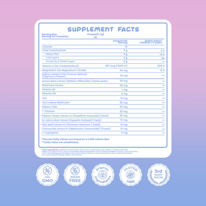 Natural - Pixi Stick Mood + Focus Support for Adults