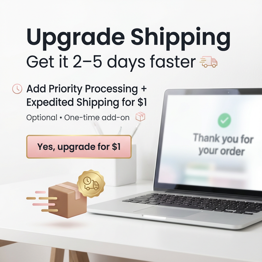 Shipping Upgrade – Expedited Processing