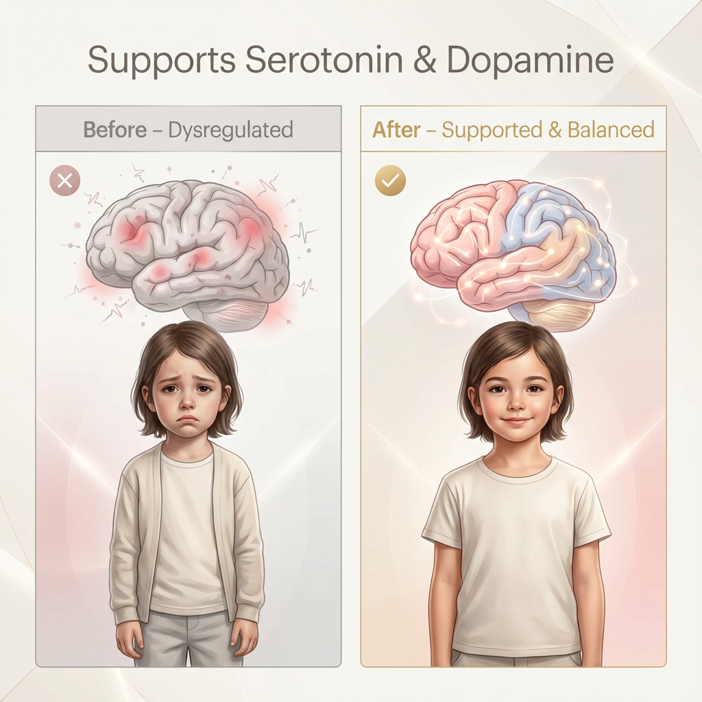 Natural - Saffron Pixi Stick Mood + Focus Support for Kids