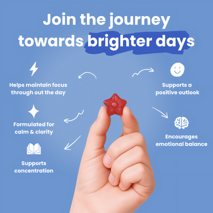 Natural - Saffron Gummy Mood + Focus Support for Kids