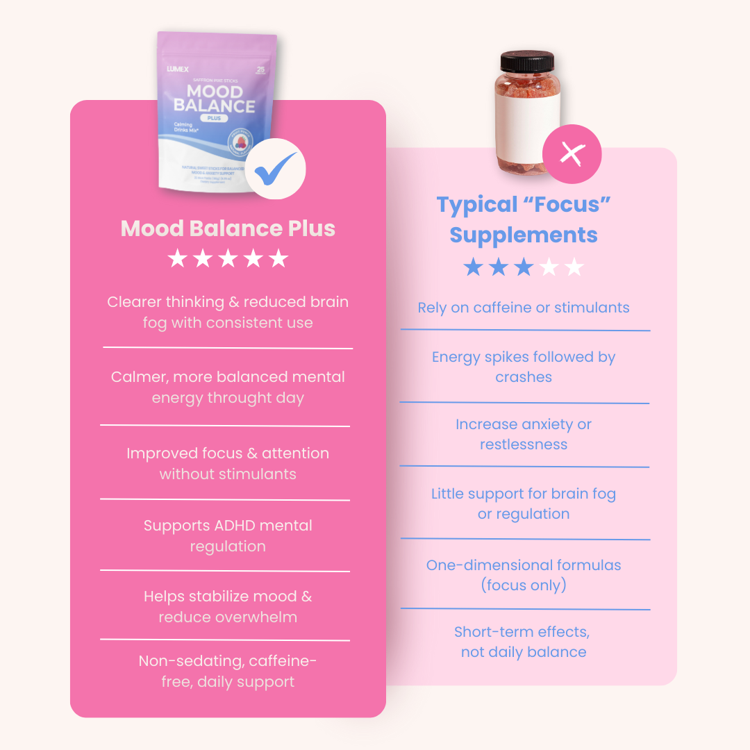 Natural - Pixi Stick Mood + Focus Support for Adults