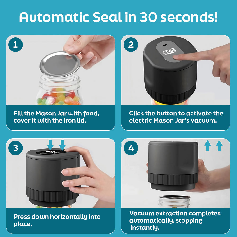 Mason Jar Vacuum Sealer